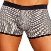 Male Power 144-170 Herringbone Crochet Mini Pouch Short Nude