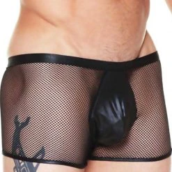 Male Power 148-004 Stretch Net Short 7 Male Power 148-004 Stretch Net Short