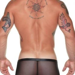 Male Power 152-004 Stretch Mesh Ring Short
