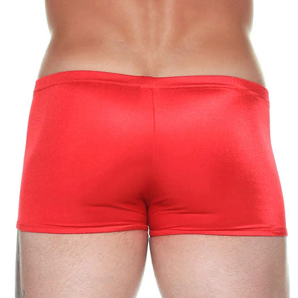 Male Power 153-076 Lo Rise Satin Short 5 Male Power 153-076 Lo Rise Satin Short