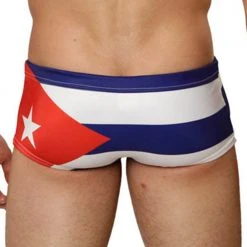 Mensuas MN8009 Flag Swim Trunk