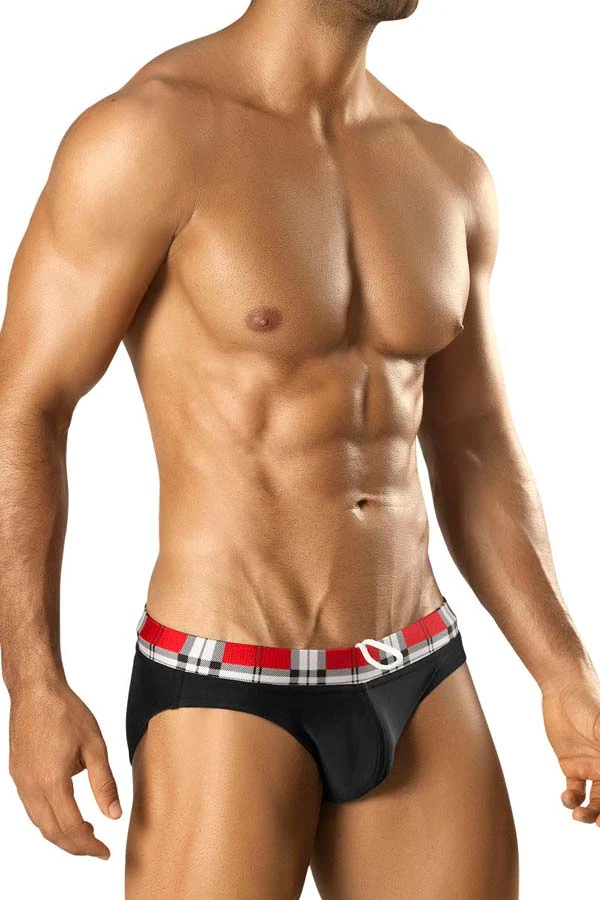 Vuthy 277 Plaid Waistband Bikini 5 Vuthy 277 Plaid Waistband Bikini