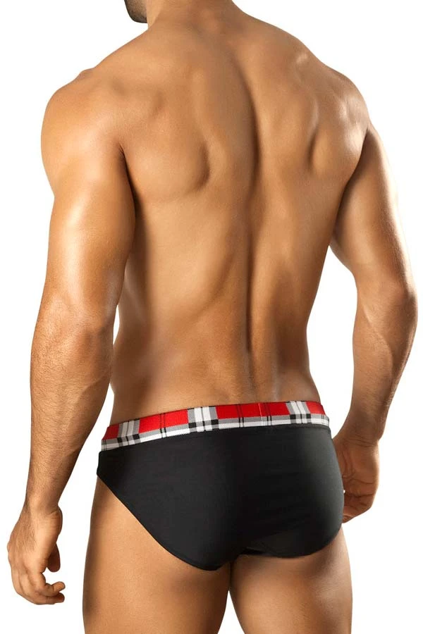 Vuthy 277 Plaid Waistband Bikini 4 Vuthy 277 Plaid Waistband Bikini