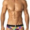 Vuthy 278 Splash Print With Waist Bikini Swimwear