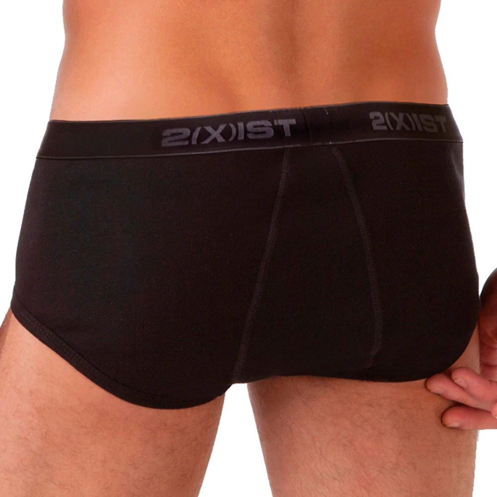 2xist 2X31020039030 Cotton 3Pk Fly-Front Brief 4 2xist 2X31020039030 Cotton 3Pk Fly-Front Brief