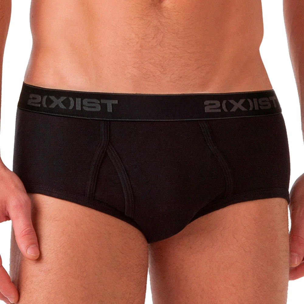2xist 2X31020039030 Cotton 3Pk Fly-Front Brief 3 2xist 2X31020039030 Cotton 3Pk Fly-Front Brief