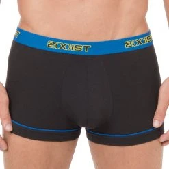 2xist 2X3104443302 Performance Cotton 2Pk No Show Trunk