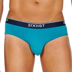 2xist 021320 STRETCH 3PK NS BRIEF Thin Stripe