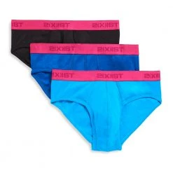 2xist 2X020320 3-Pack No Show Brief