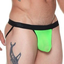 Male Power 389-07B Neon Mesh Jockstrap 9 Male Power 389-07B Neon Mesh Jockstrap