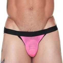 Male Power 474-07B Neon Mesh Mustang Bikini
