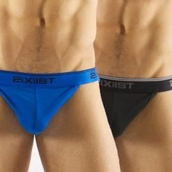 2xist 6425522 Stretch Jock Strap 2 Pack