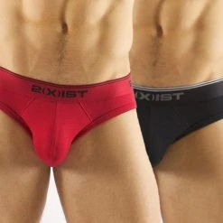 2xist 6425623 Stretch No Show Brief 2 Pack