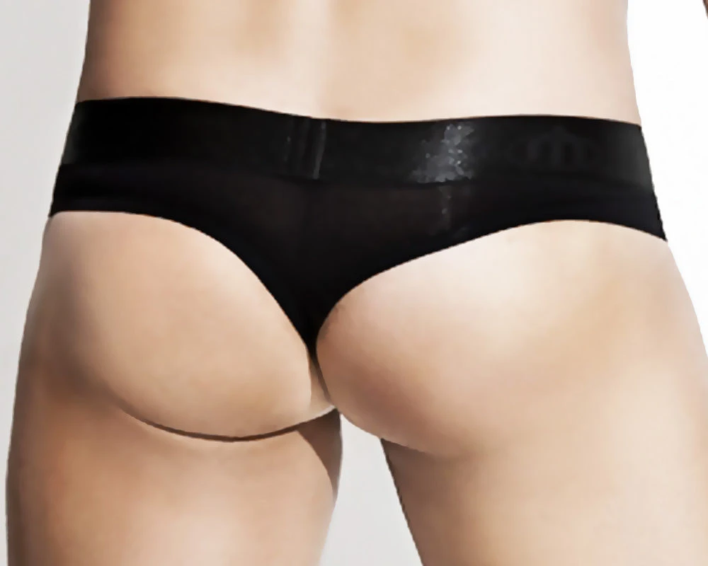 Intymen INT7098 Euro Thong Black 6 Intymen INT7098 Euro Thong Black