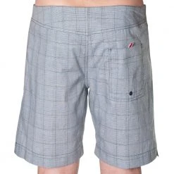 Andrew Christian ACPOOL Poolside Swin Shorts Grey Plaid