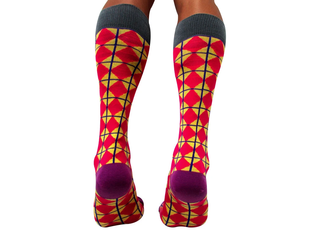 Agacio AG090010 Executive Diamonds Sock 5 Agacio AG090010 Executive Diamonds Sock