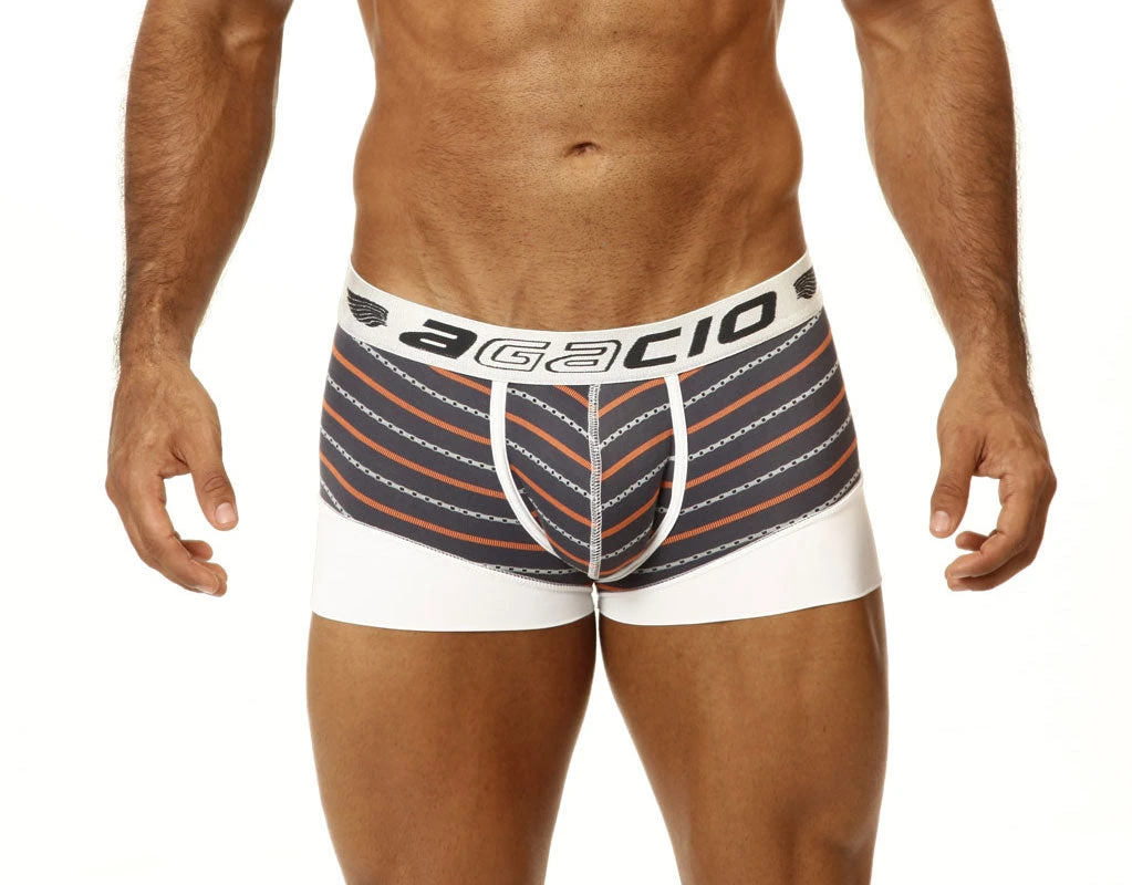 Agacio AG5752 Sport Performance Two Tone Boxer Brief 3 Agacio AG5752 Sport Performance Two Tone Boxer Brief