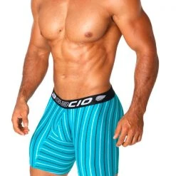 Agacio AG5947 Long Boxer Horizontal Stripes