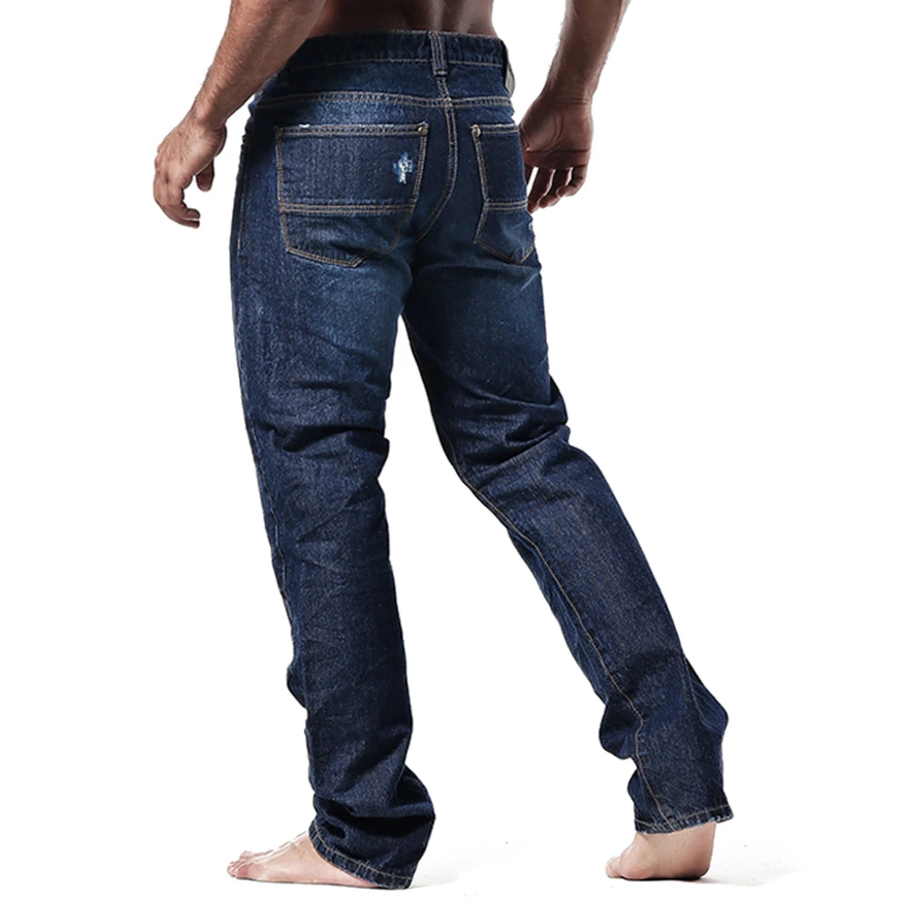 Agacio AG9703 Straight Leg Jeans Raw 5 Agacio AG9703 Straight Leg Jeans Raw