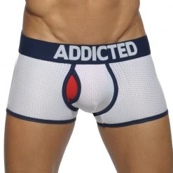 Addicted AD497 Contrasted Mesh Boxer
