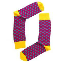 Socks Blue Blood BB005 Small Polka Blood 9 Socks Blue Blood BB005 Small Polka Blood