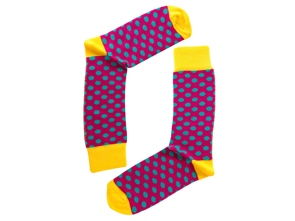 Socks Blue Blood BB005 Small Polka Blood 6 Socks Blue Blood BB005 Small Polka Blood