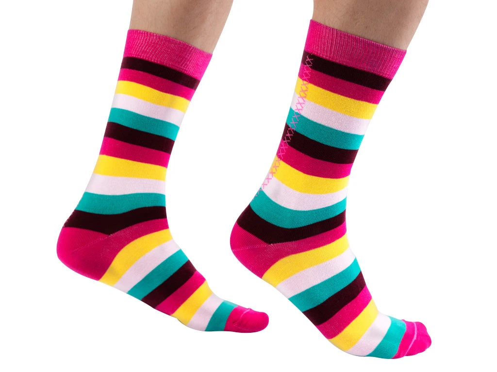 Socks Blue Blood BB010 Multi Striped Blood 4 Socks Blue Blood BB010 Multi Striped Blood