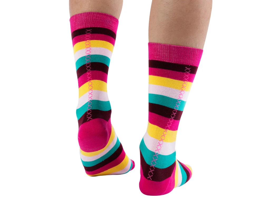 Socks Blue Blood BB010 Multi Striped Blood 5 Socks Blue Blood BB010 Multi Striped Blood