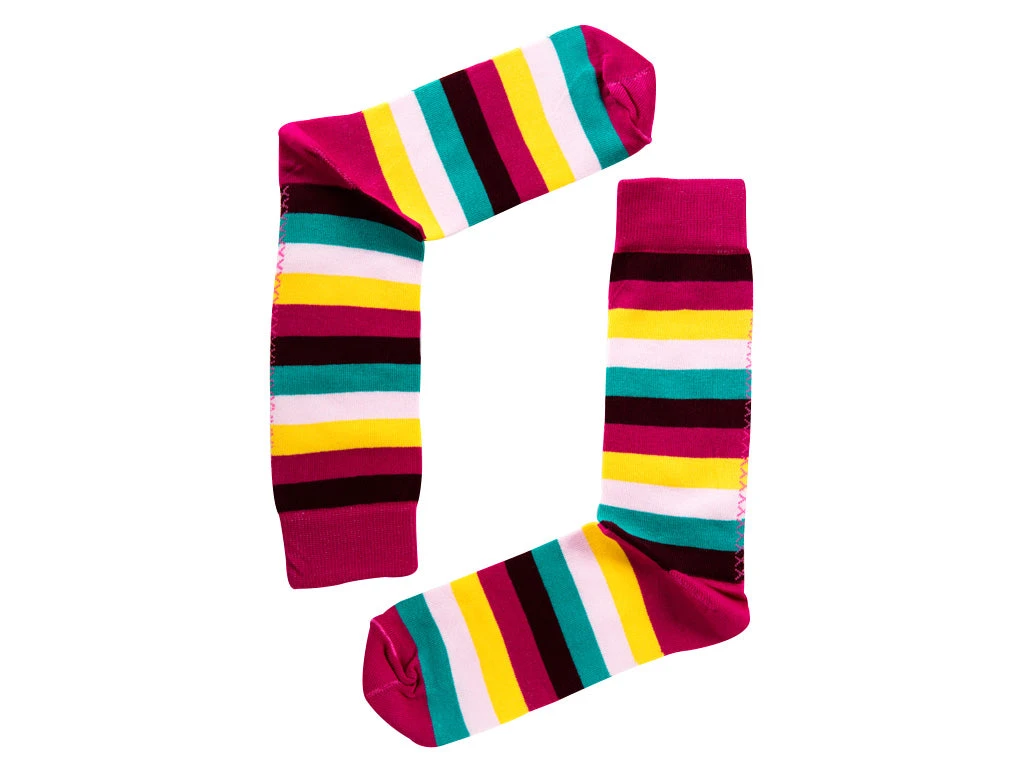 Socks Blue Blood BB010 Multi Striped Blood 6 Socks Blue Blood BB010 Multi Striped Blood