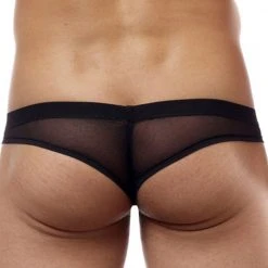 Cover Male CM222 Pouch Enhancing Cheeky Boxer Brief Sheer