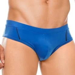 Cover Male CM717 Passionate Desire Swim Trunk Royal/Black Blue
