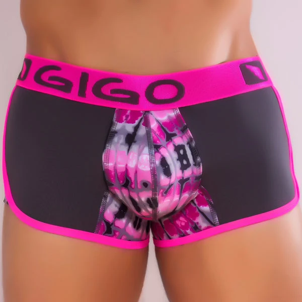 Gigo G02004 Mix Boxer Short Gray Underwear 6 Gigo G02004 Mix Boxer Short Gray Underwear
