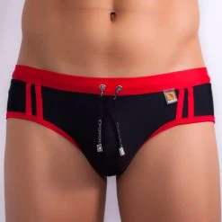 Gigo GS02001 Active Swimwear Brief Orange