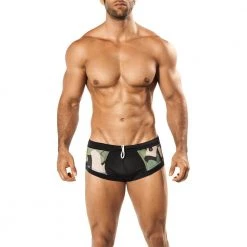 Intymen INT0589 Army Fatigue Swim Boxer 10 Intymen INT0589 Army Fatigue Swim Boxer