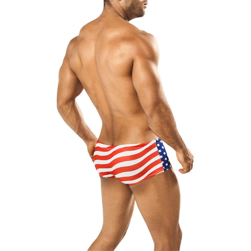 Intymen INT0591 American Flag Swim Boxer Print 5 Intymen INT0591 American Flag Swim Boxer Print