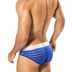 Intymen INT5605 Stripe Sheer Brief