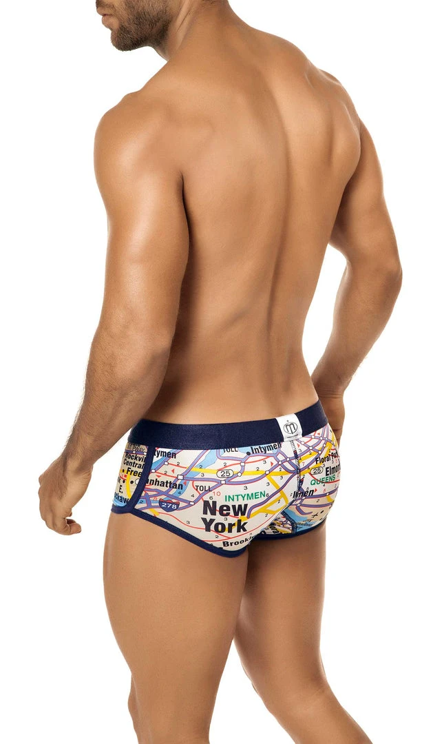 Intymen INT5620 New York Map Trunk 4 Intymen INT5620 New York Map Trunk