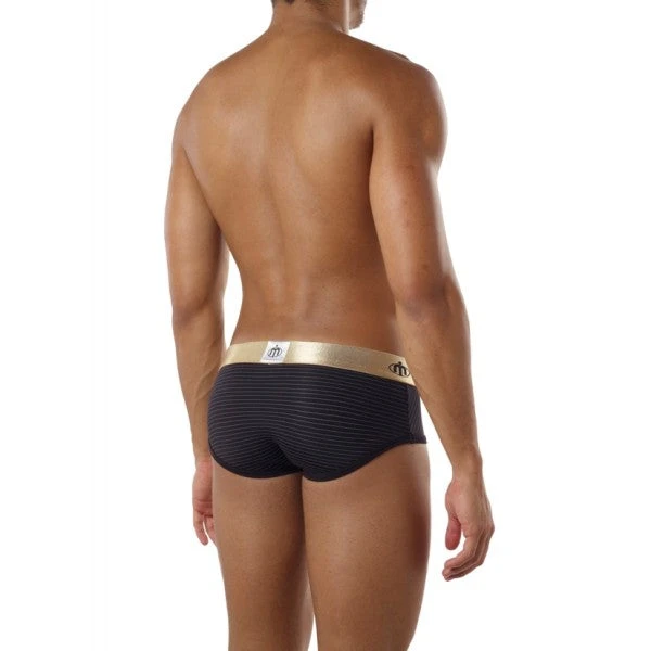 Intymen INT6151 Pinstripe Brief 4 Intymen INT6151 Pinstripe Brief