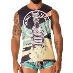 JOR 0199 Zebra Tank Top Shirts