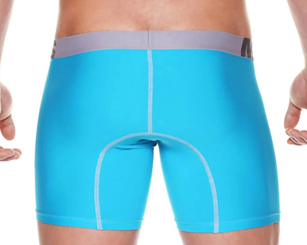 Male Basics MBM-002 Microfiber Long Boxer Brief 4 Male Basics MBM-002 Microfiber Long Boxer Brief