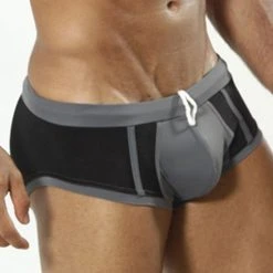 Cover Male CM0711 Charcoal Swim Boxer