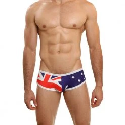 Mensuas MN0820 Australia Flag Boxer Brief