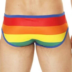 Mensuas MN0835 Pride Flag Brief 10 Mensuas MN0835 Pride Flag Brief