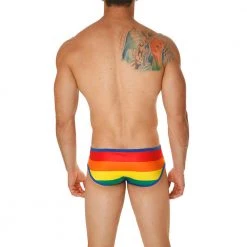 Mensuas MN0835 Pride Flag Brief 11 Mensuas MN0835 Pride Flag Brief