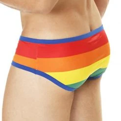 Mensuas MN0835 Pride Flag Brief 9 Mensuas MN0835 Pride Flag Brief