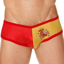 Mensuas MN0837 Spain Flag Brief
