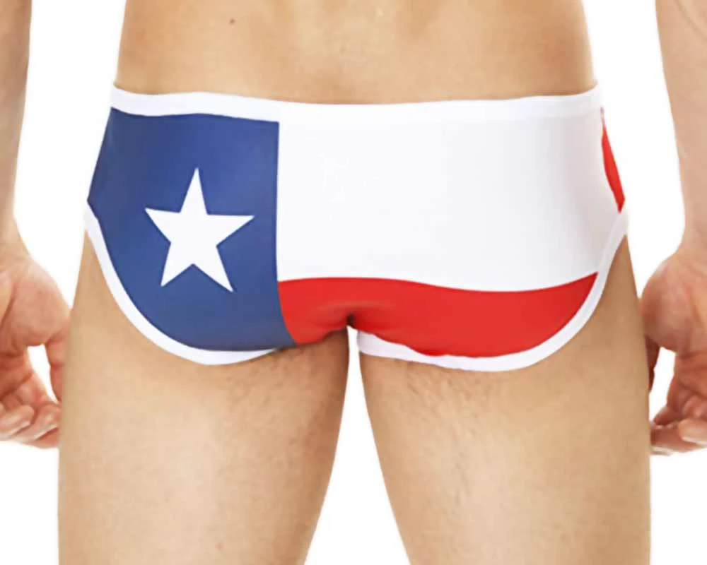 Mensuas MN0838 Texas Flag Brief 5 Mensuas MN0838 Texas Flag Brief