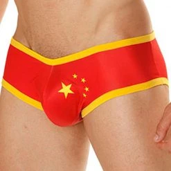 Mensuas MN0839 China Flag Brief