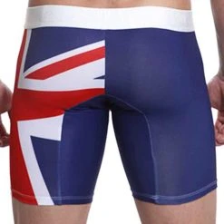 Mensuas MN0840 Great Britain Flag Long Boxer