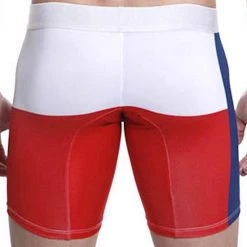 Mensuas MN0843 Texas Flag Long Boxer